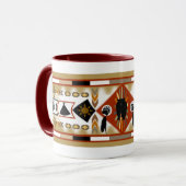 Tasse des amerikanischen Bärenkranzes (Vorderseite Links)