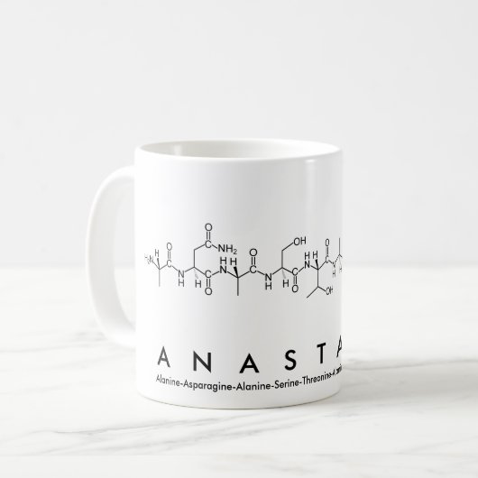 Tasse des Anastasia-Peptids (Vorderseite Links)