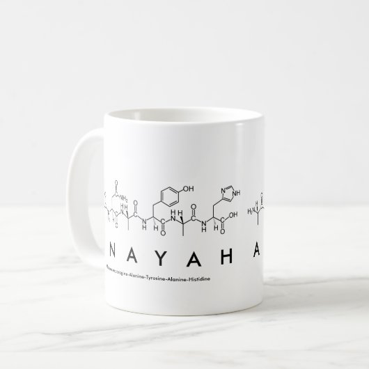 Tasse des Anayah-Peptids (Vorderseite Links)