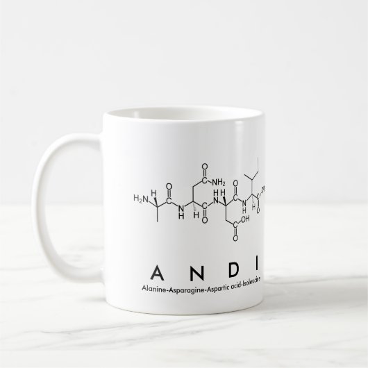 Tasse des Andi-Peptids (Links)