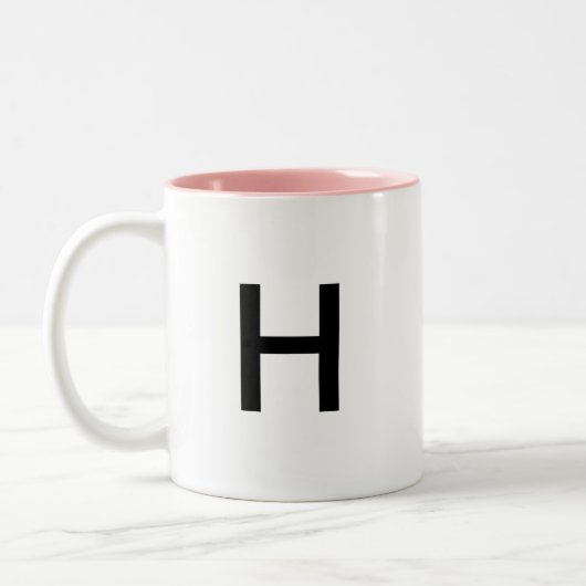 Tasse des Anfangsbuchstabe-"H" (Links)