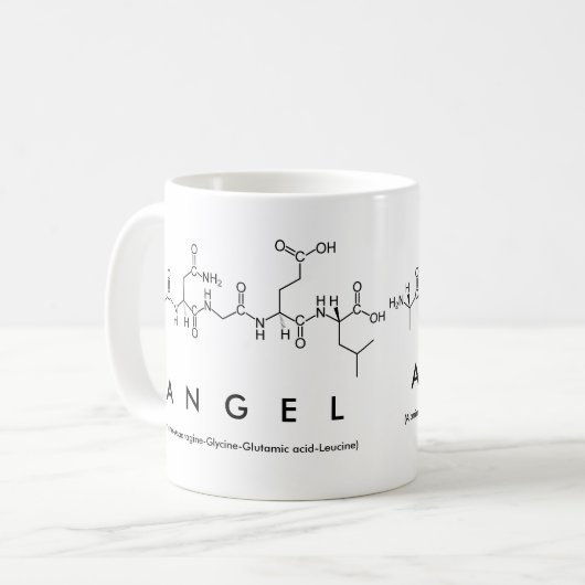 Tasse des Angel-Peptids (Vorderseite Links)