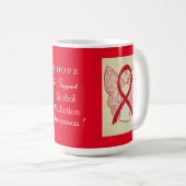 Tasse des Angels an Alkohol (VorderseiteRechts)