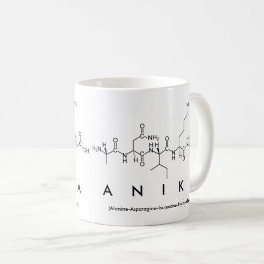 Tasse des Anika-Peptids (VorderseiteRechts)