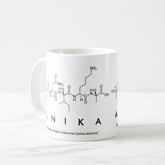 Tasse des Anika-Peptids (Vorderseite Links)