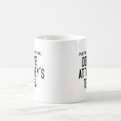 Tasse des Anwalts - Geschenke - Kaffeebeutel (Mittel)