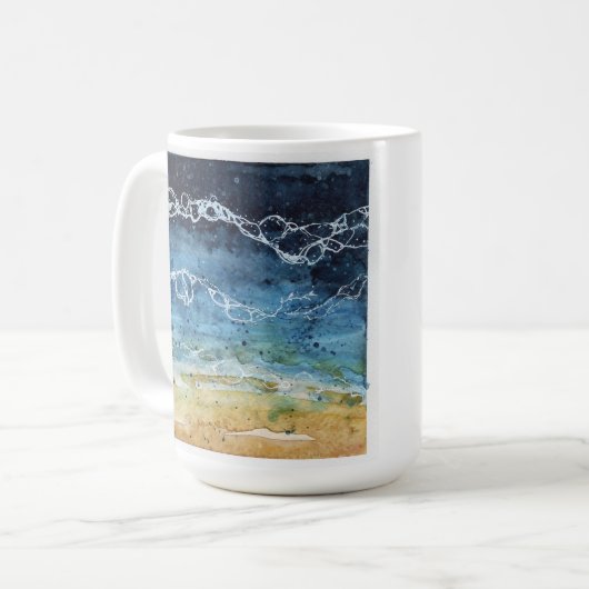 Tasse des Aquarells (Vorderseite Links)