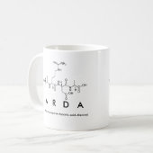 Tasse des Arda-Peptids (Vorderseite Links)