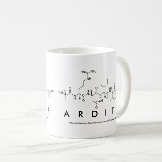 Tasse des Ardita Peptids (VorderseiteRechts)