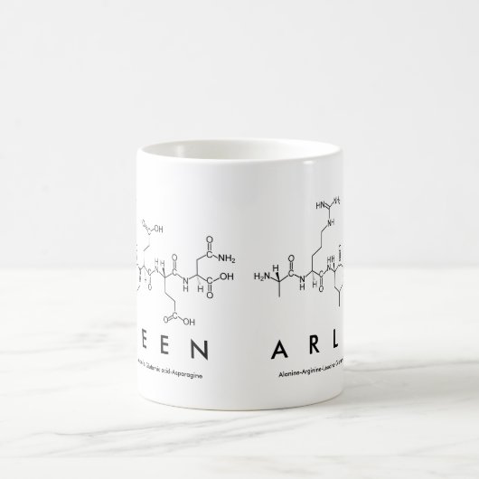Tasse des Arleen Peptids (Mittel)