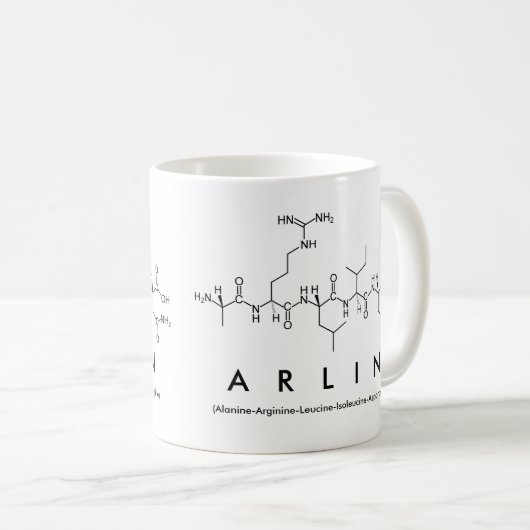 Tasse des Arlin-Peptids (VorderseiteRechts)
