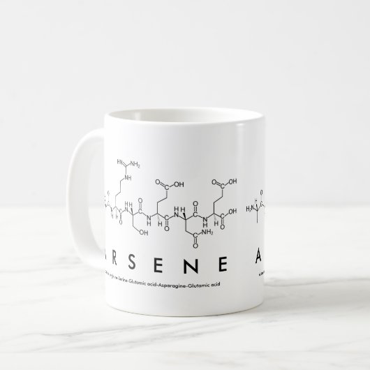 Tasse des Arsène-Peptids (Vorderseite Links)
