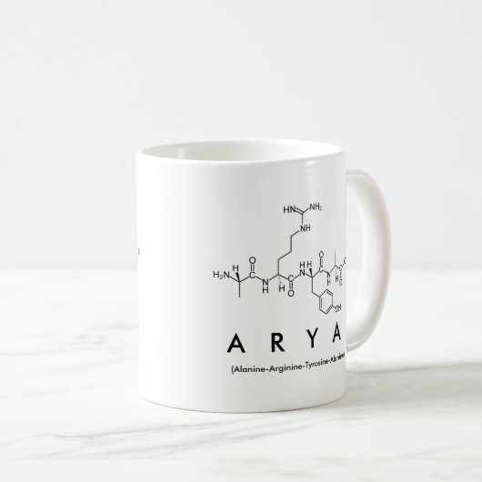 Tasse des Arya-Peptids (VorderseiteRechts)