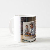 Tasse des Arztes - gebraucht für Ihre Gesundheit (Vorderseite Links)