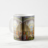 Tasse des Athen-Kaffees (Vorderseite Links)