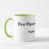 Tasse des Augenarztes und des Prüfungsleiters (Links)