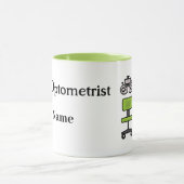 Tasse des Augenarztes und des Prüfungsleiters (Zentrum)