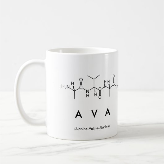 Tasse des Ava Peptids (Links)