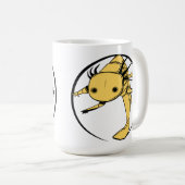 Tasse des Axolotlkreises (Gold) (VorderseiteRechts)