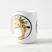 Tasse des Axolotlkreises (Gold) (Vorderseite Links)