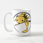 Tasse des Axolotlkreises (Gold) (Links)