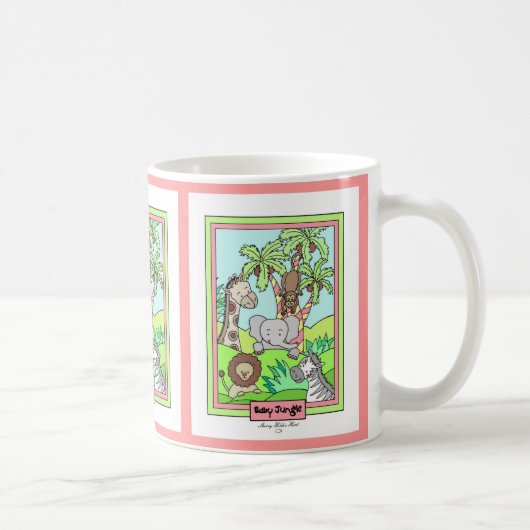 Tasse des Baby-Dschungel-26 (Rechts)