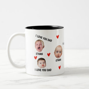 Tasse des BabyGesicht, Tasse des Personalisierten 