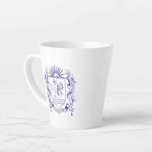 Tasse des Badeortes Sanditon (Linke Ecke)