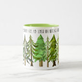 Tasse des Baumkiefernwaldes mit Kostenvoranschlag (Mittel)