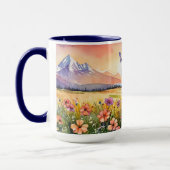 Tasse des Beagle, individuelle Sonnenaufgang der l (Links)