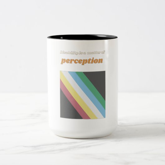 Tasse des Behindertenstolzes (Mittel)