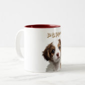 Tasse des benutzerdefinierten Dog-Fotos - Personal (Vorderseite Links)