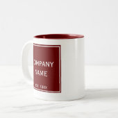 Tasse des benutzerdefinierten Logos - Geschenk für (Vorderseite Links)