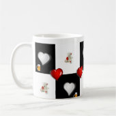 Tasse des Bieres Rotes Herz (Links)
