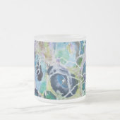 Tasse des blauen Grüns des Ozeanlebens (Mittel)