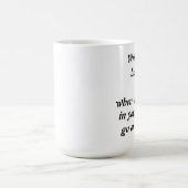 Tasse des Blockes des lustigen Verfassers kleine (Mittel)