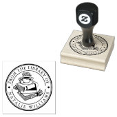 Tasse des Blumenbuchs Gummistempel (Stempel)