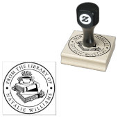 Tasse des Blumenbuchs Gummistempel (Stempel)