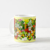 Tasse des Blumengartens (Vorderseite Links)