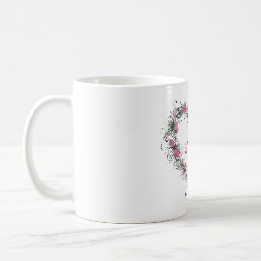 Tasse des Blumenherzes (Links)