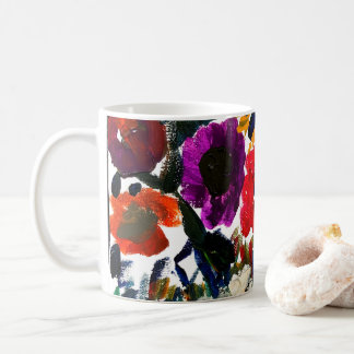 Tasse des Blumenkaffees