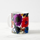 Tasse des Blumenkaffees (Vorderseite Links)