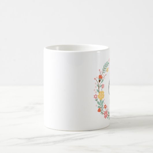 Tasse des Blumenkranzes (Mittel)