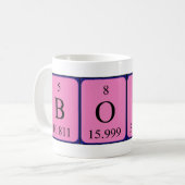 Tasse des Boss Periodennamens (Vorderseite Links)