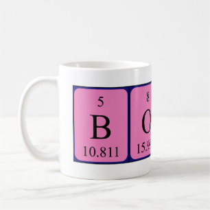 Tasse des Boss Periodennamens