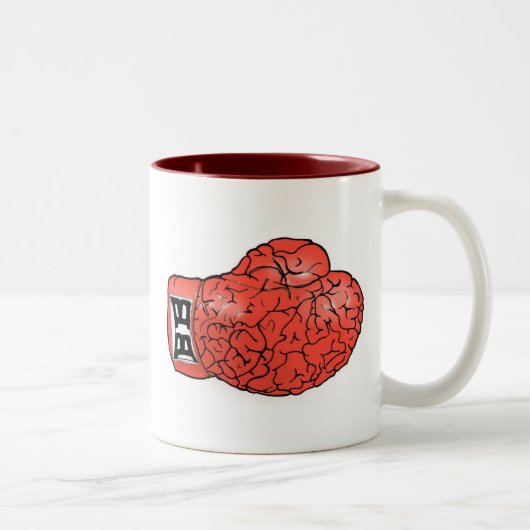 Tasse des Boxgehirns (rot) (Rechts)