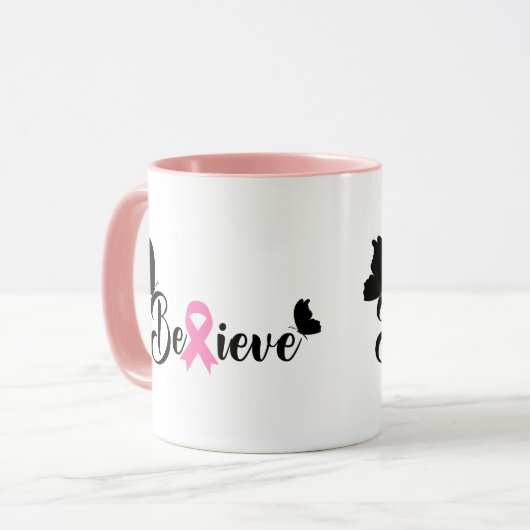 Tasse des Brustkrebs (Vorderseite Links)