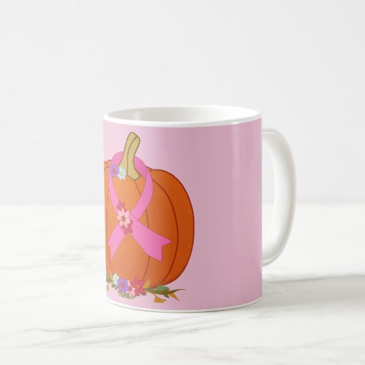 Tasse des Brustkrebs (VorderseiteRechts)