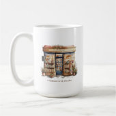 Tasse des Buchspeichers (Links)