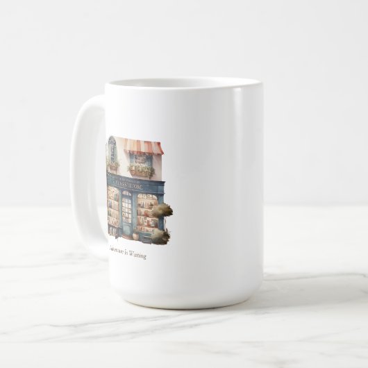 Tasse des Buchspeichers (Vorderseite Links)